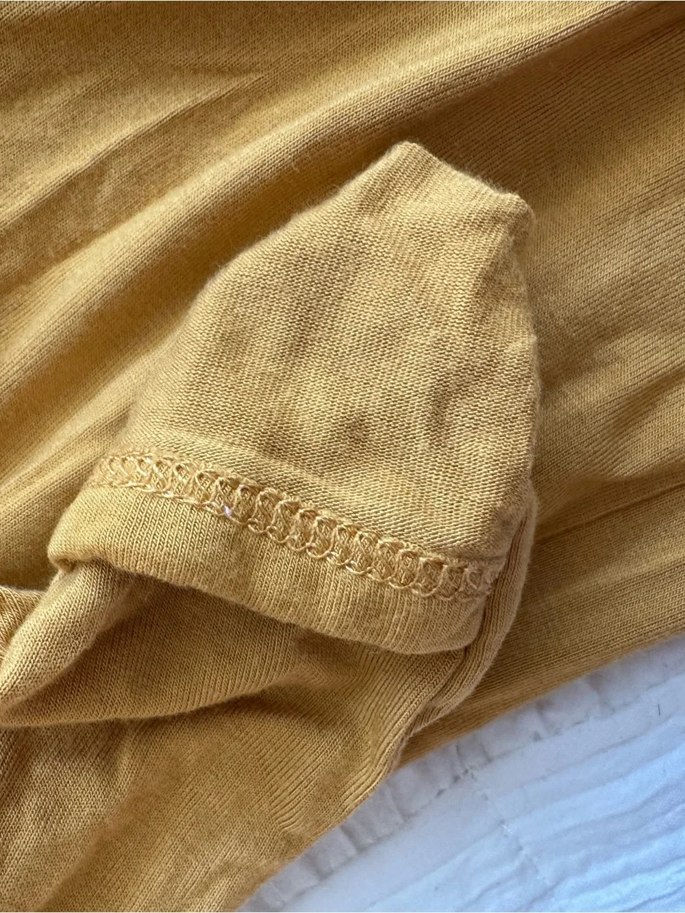 Kyte BABY Mustard Footed Zippered One-Piece